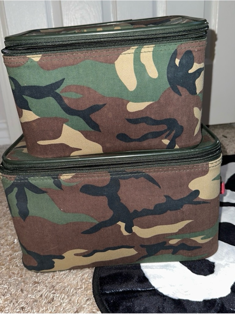Women's Camouflage Travel Cases - 2-piece